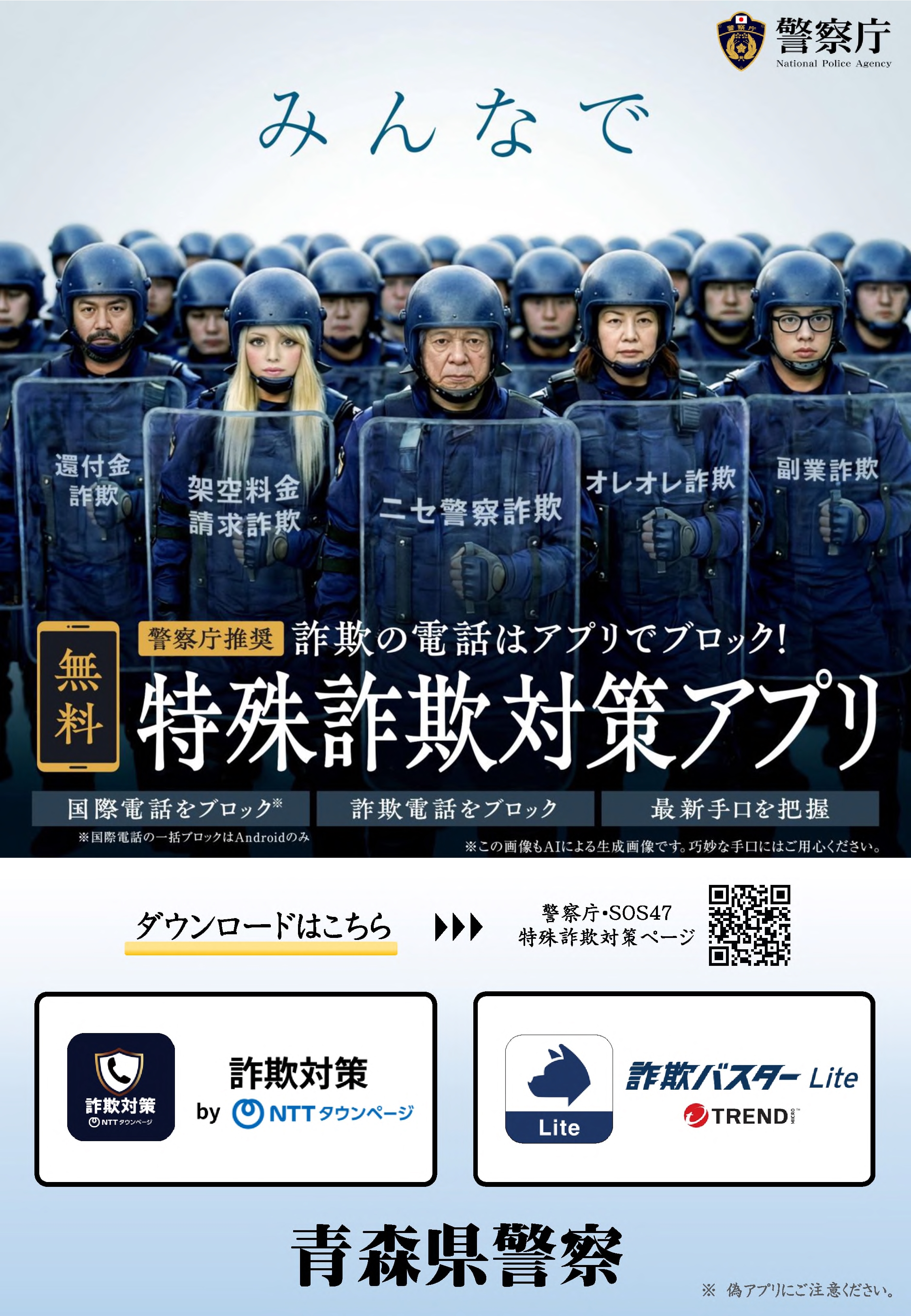 特殊詐欺対策アプリ