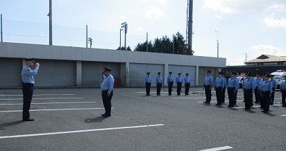 通常点検実施写真